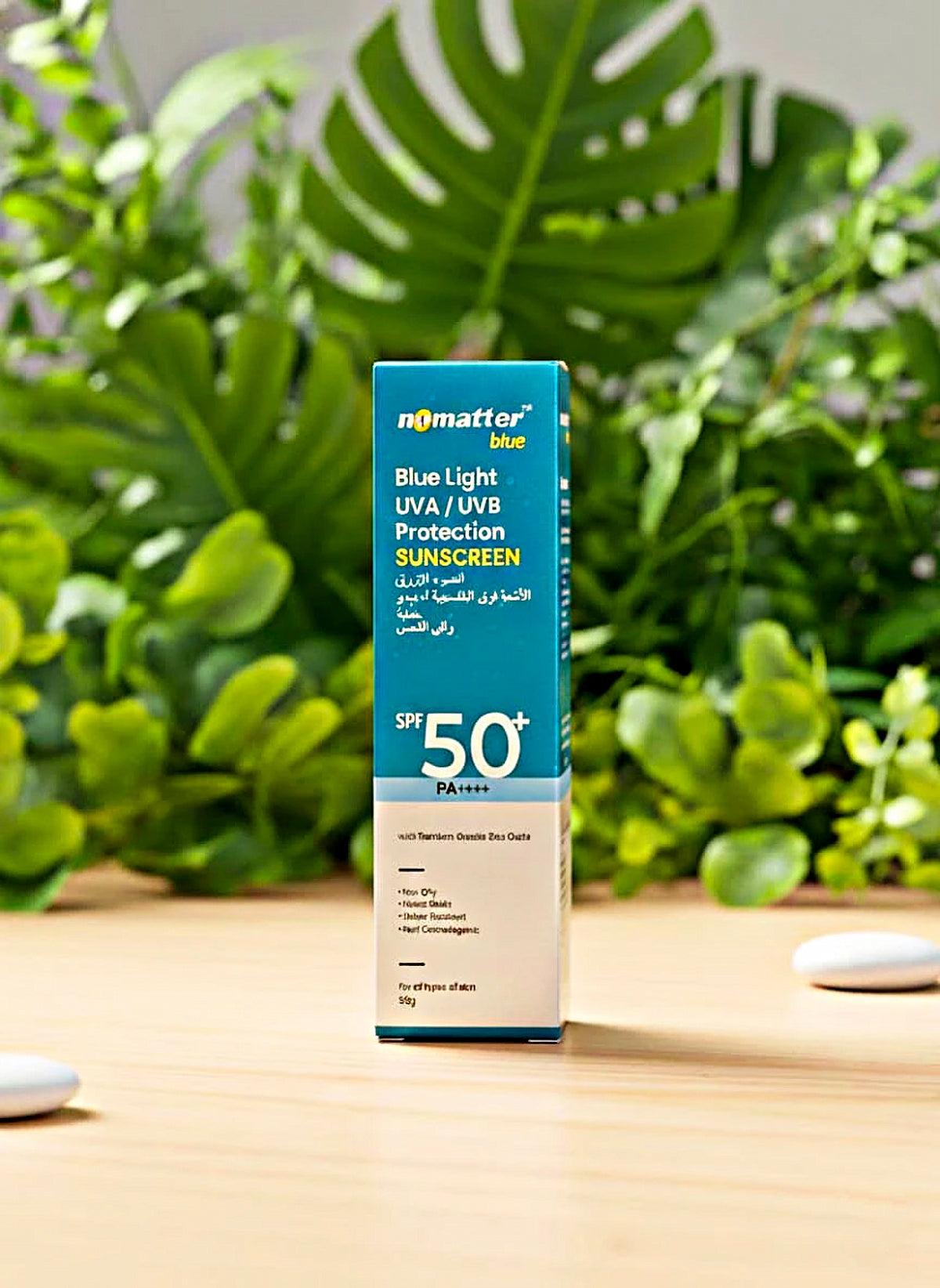 Nomatter Blue | Invisible Sunscreen Gel SPF 50+ PA++++